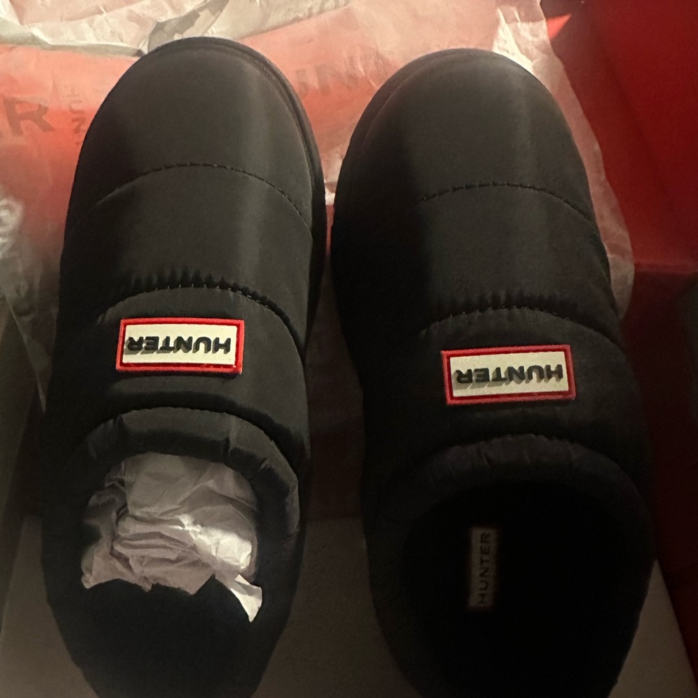 Hunter Kids Black Boots